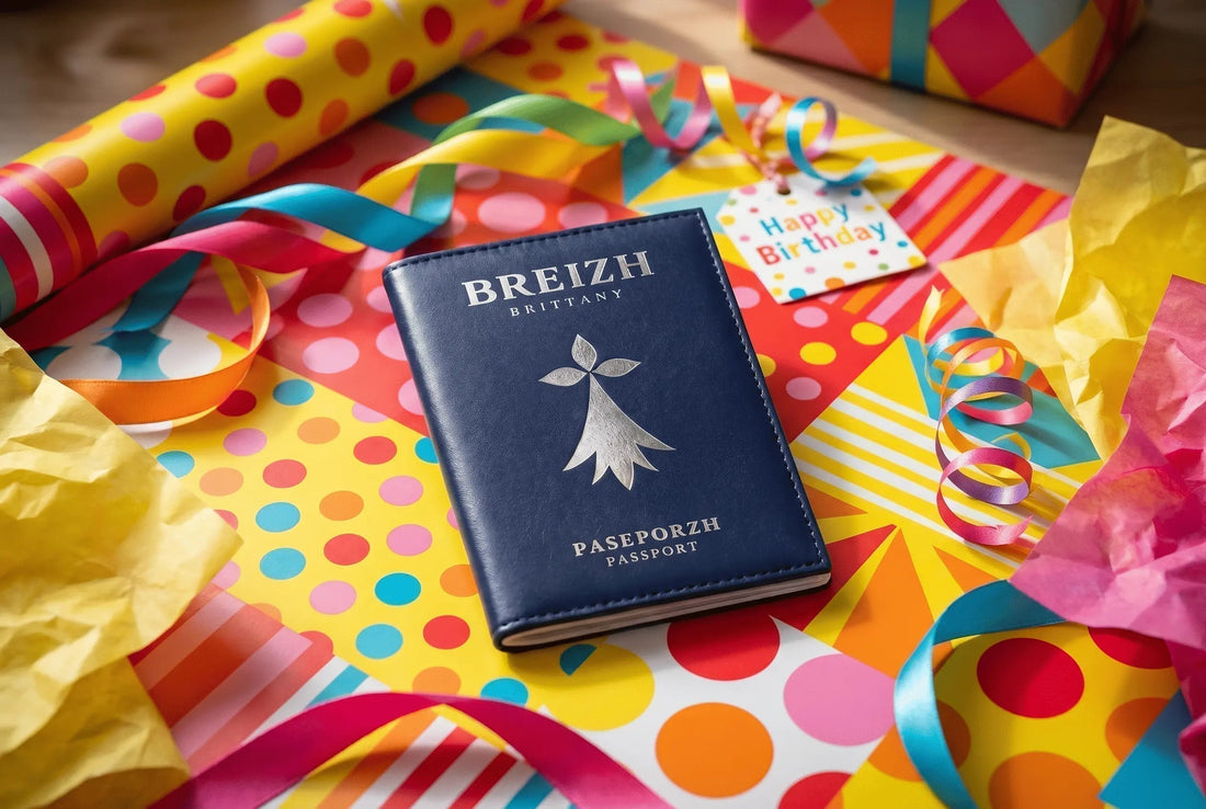 cadeau breton original passeport breton anniversaire noel gift