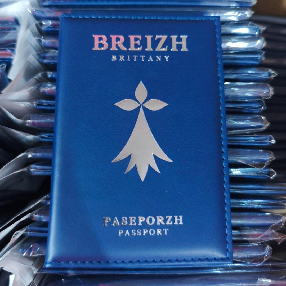 Étui de passeport Breton - Gwiskadur Paseporzh Breizh Mon Passeport Breton